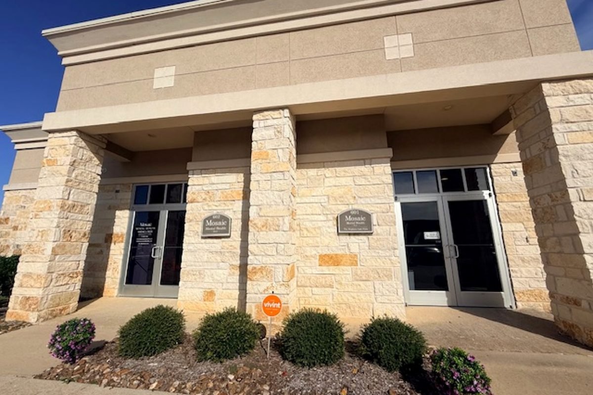 The Mosaic Mental Health building at 440 Cobia Drive in Katy